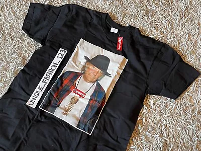 Buy Supreme X Neil Young Portrait Tee Black T-shirt Xl Bogo Ss15 Rare Box Logo • 599.99£