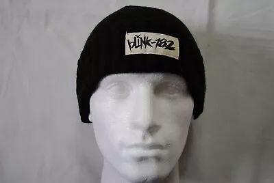 Buy Blink182 Graffiti Logo Patch Roll Beanie Ski Hat New Official Rare Tour Merch • 9.99£