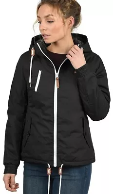 Buy Desires Tilda Women's Between-Seasons Jacket Outdoor Jacket Coat Black S 8 • 30£