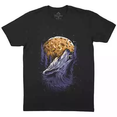 Buy Wolf Mens T-Shirt Animals World Native Moon Howling Wild Alpha Male P576 • 11.99£