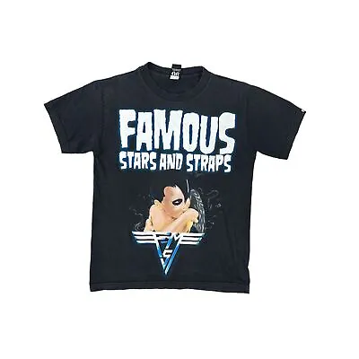 Buy Famous Stars And Straps T-Shirt 2007 Tour Graphic Print Black Mens Small • 29.99£