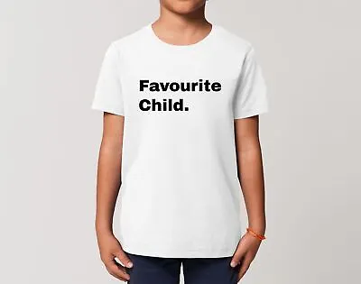 Buy Kids Second Favourite Child T-Shirt Family Brother Sister Funny Gift • 10.99£