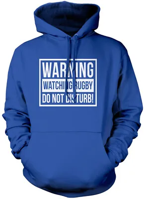 Buy Warning Watching Rugby - Do Not Disturb Unisex Hoodie • 16.99£