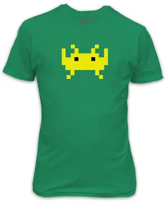 Buy Space Invader Icon Inspired Black T-Shirt • 15£