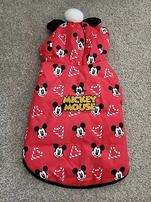Buy Disney Mickey Mouse Hooded Red Dog Jacket From Primark. Size S • 0.99£