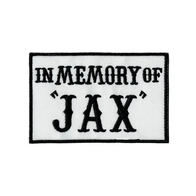 Buy Sons Of Anarchy In Memory Of Jax Patch - Iron On • 8.50£