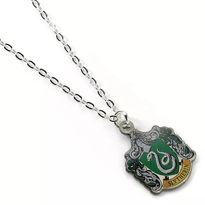 Buy Harry Potter - Harry Potter Silver Plated Necklace Slytherin - New Sil - J300z • 11.64£