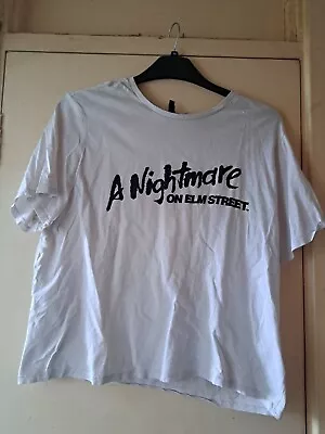 Buy Nightmare On Elm Street Tshirt  Divided  Stained Underarm   • 1£