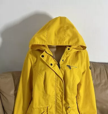Buy Only Our Story The Denim Chapter Yellow Ladies Hooded Jacket Size L • 8.99£