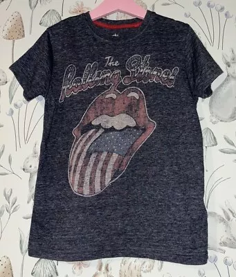 Buy Girls Age  5-6 Years - Next The Rolling Stones T Shirt Top • 3£