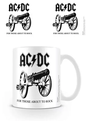 Buy Ac Dc For Those About To Rock Ac/dc Mug New Gift Boxed 100 % Official Merch • 8.25£