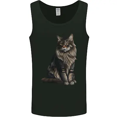 Buy A Posing Cat Mens Vest Tank Top • 9.99£