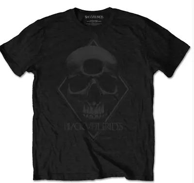 Buy Black Veil Brides Unisex T-shirt: 3rd Eye Skull Official Merch New Size Large • 14.75£