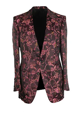 Buy TOM FORD Atticus Brown Pink Tuxedo Dinner Jacket Size 46 / 36R U.S. Jacket Bl... • 2,699.10£