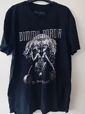 Buy Official Dimmu Borgir 'in Sorte Diaboli' T-shirt - Black, Size Xl - Very Rare! • 39.95£