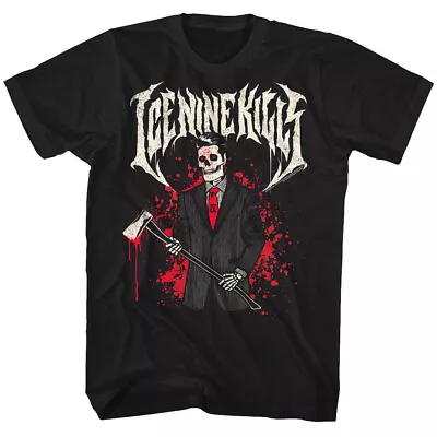 Buy Ice Nine Kills Spencer Tux Skeleton Bloody Axe Men's T Shirt Band Music Merch • 57.59£