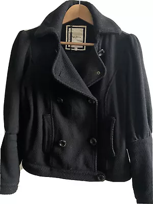 Buy Peppe Jeans Women Wool Warm Winter Jacket / Coat Size L • 27£