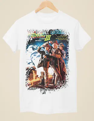 Buy Back To The Future III - Movie Poster Inspired Unisex White T-Shirt • 14.99£