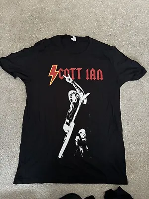 Buy Scott Ian Anthrax Official T-shirt Never Worn L • 20£