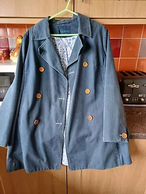 Buy Boden Ladies Jacket Size 16 Petrol Blue Used  • 10.99£