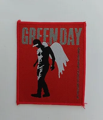 Buy Official Green Day Wings Sew On Woven Patch NEW M47 • 4£