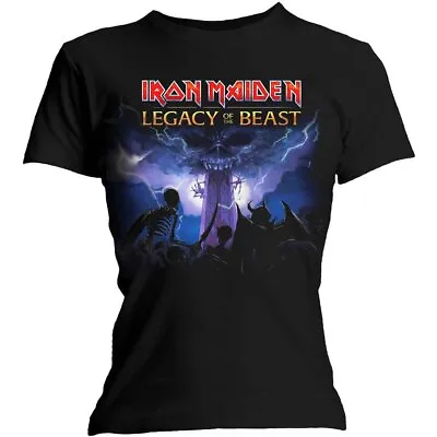 Buy Iron Maiden Legacy Army T-Shirt Black New • 22.37£