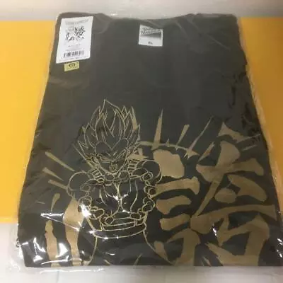 Buy Dragon Ball Z T-shirt  Vegeta (pride) Size XL Black Anime Free Shipping Fr Japan • 80.51£