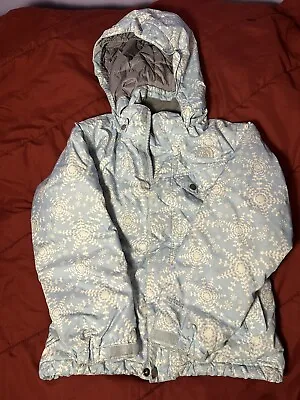 Buy NWT THE NORTH FACE Girl's Mashup Hoodie, Sky Blue And Grey Silver Size M • 8.66£