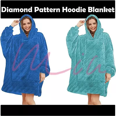Buy Hoodie Blanket Oversized Apparel Oodie Sherpa Fleece Big Hooded Giant Adult Gift • 13.99£