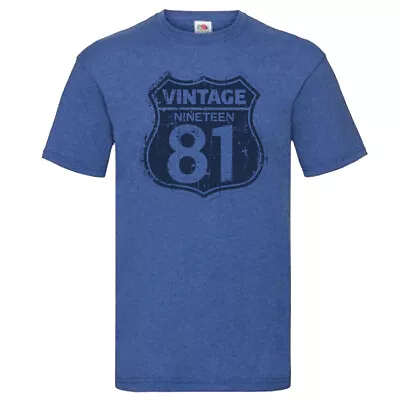 Buy Vintage 1981 T-Shirt Birthday Gift  • 14.99£