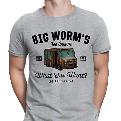 Buy Big Worms Ice Cream Truck Los Angeles Retro Vintage Mens T-Shirts Tee Top #DGV • 9.99£