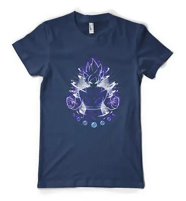 Buy Dragon Vegeta Anime Purple Japanese Saiyan Goku Personalise Adult Unisex T Shirt • 14.49£