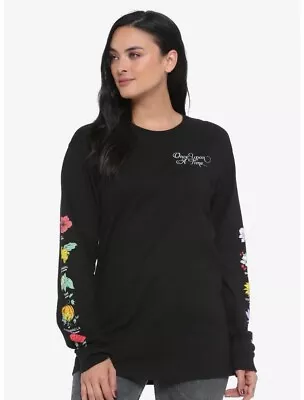 Buy Disney Princess Shirt Womens Medium Long Sleeve Floral BoxLunch Exclusive • 13.23£