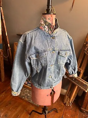 Buy Vintage 1980s Ladies BHS Matching Blue  Denim Jacket And Jeans,  Cotton , 14 • 45£
