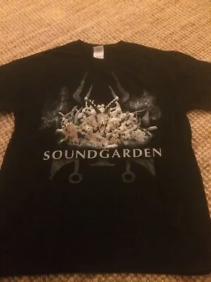 Buy Soundgarden Chris Cornell Medium Tour T- Shirt. Original. Not A Repro. Vintage • 100£