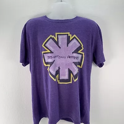 Buy Red Hot Chilli Peppers The Getaway Tour Band T-shirt 2016, Size XL, Purple • 9.99£