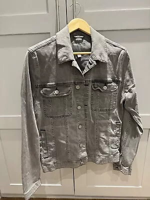 Buy Asps Grey Denim Jacket - Size M • 19.99£