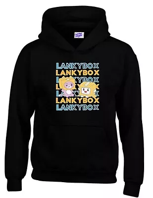 Buy Kids Lanky Box Hoodie Funny Viral Foxy And Moxy Youtuber Merch Boys And Girls • 17.99£