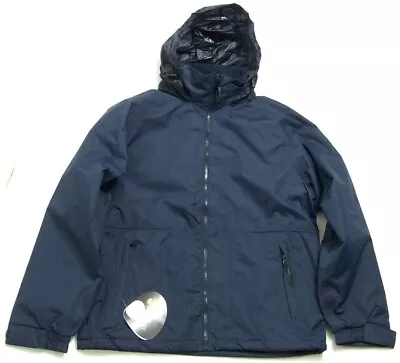 Buy REGATTA HUDSON TRA301 Men's Padded Fleece Lined Waterproof Jacket Size M • 38£