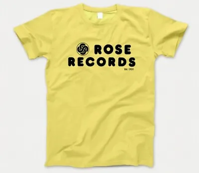 Buy Rose Records T Shirt 652 80s Music Store Chicago Video Coconuts Camelot Peaches • 12.95£
