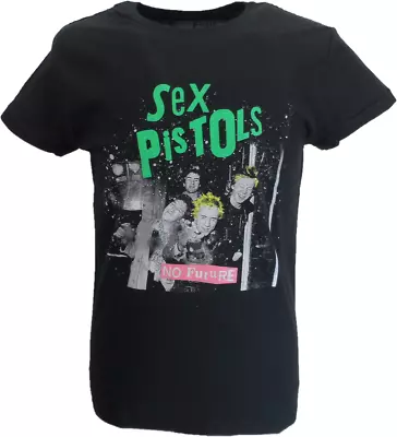 Buy Mens Black Official Sex Pistols Band Pic T Shirt • 16.99£