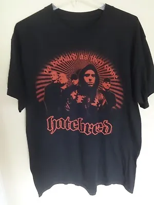 Buy Vintage Hatebreed As Diehard As They Come Tour Metal Graphic Band T-Shirt Men XL • 20.29£