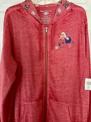 Buy NWT Disney Cruise Line Zip-up Hoodie XXL 2XL Minnie Mouse Life’s Better At Sea • 28.81£
