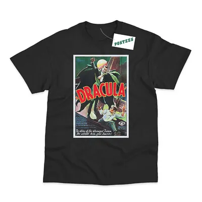 Buy Retro Movie Poster Inspired By Dracula Direct To Garment Printed T-Shirt • 15.95£