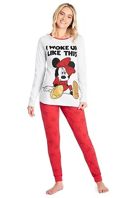 Buy Disney Ladies Pyjamas - Minnie Mouse Pyjamas For Women • 17.99£