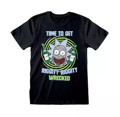 Buy Official Rick And Morty - Riggity Wrecked T-shirt • 14.99£