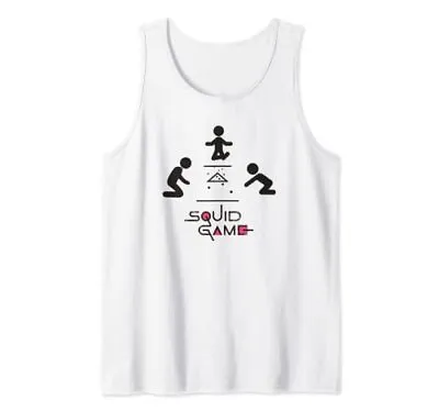 Buy Squid Game Marbles Logo Silhouette Tank Top • 31.99£