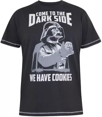 Buy Mens D555 Skywalker We Have Cookies T-Shirt Washed Black 3XL 4XL 5XL 6XL 7XL 8XL • 29.99£
