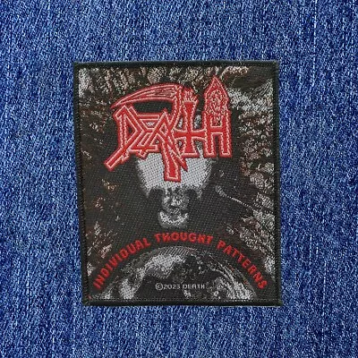 Buy Death - Individual Thought Patterns  Sew On Woven Patch Official Band Merch • 4.75£