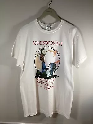 Buy Knebworth Genesis A Midsummer Nights Dream Retro T-Shirt Size Large • 19.99£